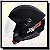 CAPACETE ABERTO TAURUS JOY23 PRETO - Imagem 1