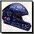 CAPACETE INFANTIL FLY YOUNG LIVE AZUL ESCURO - Imagem 1