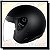 CAPACETE BIEFFE ALLEGRO CLASSIC PRETO FOSCO - Imagem 5