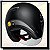 CAPACETE BIEFFE ALLEGRO CLASSIC PRETO FOSCO - Imagem 4