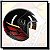 CAPACETE BIEFFE ALLEGRO SOUL PRETO E RUBRO BRILHO - Imagem 1
