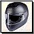 CAPACETE ICON 23 CLASSIC PRETO FOSCO - Imagem 1