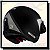 CAPACETE BIEFFE B45 ETERNAL 80 CUSTOM PRETO FOSCO - Imagem 4
