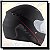 CAPACETE X11 TRUST SOLIDES PRETO FOSCO - Imagem 2