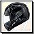CAPACETE FLY F-9 MOTOR PRETO / GRAFITE - Imagem 4
