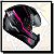 CAPACETE FLY DRIVE 2 FLEX PRETO / PINK - Imagem 1