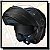 CAPACETE NORISK FORCE II MONOCOLOR PRETO FOSCO - Imagem 6