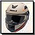 CAPACETE ESCAMOTEÁVEL U-RB2 CLUB DESERT FOSCO / ORANGE - Imagem 3