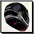 CAPACETE ESCAMOTEÁVEL U-RB2 CLASSIC PRETO BRILHO - Imagem 4