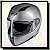 CAPACETE ICON 23 CINZA GRAFITE - Imagem 2