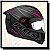 CAPACETE ICON PRO FAST PRETO E ROSA FOSCO COM ÓCULOS FUMÊ INTERNO - Imagem 5