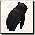 LUVA FEMININA X11 NITRO WIN PRETO COM ROSA - Imagem 1