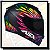 CAPACETE ASX EAGLE VIBES PRETO FOSCO / COLOR - Imagem 1
