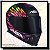 CAPACETE ASX EAGLE VIBES PRETO FOSCO / COLOR - Imagem 2