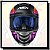 CAPACETE ASX EAGLE VIBES PRETO FOSCO / COLOR - Imagem 4