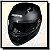 CAPACETE BIEFFE B40 CLASSIC PRETO FOSCO - Imagem 3
