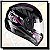 CAPACETE FLY F-9 CITY PRETO / ROSA - Imagem 1