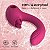 Vibrador Ponto G para mulheres Design Exclusivo Curvo -Língua tripla - Imagem 2