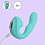 Vibrador Estimulador de Ponto G e Clitóris em Silicone com 10 Modos de Vibração e Pulsação, Motor Duplo - Intt Orgasmic 10,5 x 9,2 cm - Imagem 2