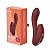 Vibrador Recarregável Ponto G com Estimulador Clitoriano – KISSEN NYMPH – VR-132 - Imagem 1