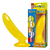 Penetrador Formato Banana com Ventosa 17x3,5– PASSIONATE FRUIT – BI-017007 - Imagem 1