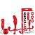 Kit com Massageador de Próstata, Mini Massageador e Conjunto de 3 Anéis Penianos – HOTSTORM LOVE OF COUPLE KIT – PM-017 - Imagem 1