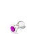 Plug Anal em Vidro com Ppedra Colorida na Base – 3R IMPORT – PV-028 - Imagem 2