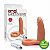 Anel Companheiro 11x2,5 cm na cor pele - Com Vibrador Torpedo - Imagem 1