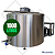 Resfriador de Leite 1000 Litros Vertical Aberto Inox RI1000/2 Tecnofrio - Imagem 1