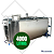 Resfriador de Leite 4.000 Litros Horizontal Aberto Meia-Cana RIMC 4000/2 - Imagem 1