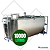 Resfriador de Leite 10.000 Litros Horizontal Aberto Meia-Cana RIMC 10000/2 - Imagem 1
