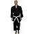 Kimono Karate Adulto Preto Brim KMZ - Imagem 4