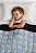 Cobertor Ponderado gravitacional – Tam M- 1,8M X 1,40M com peso, 100% algodão (quentinho) para Autismo, TDAH e insônia - Frete Grátis todo Brasil - Antialérgico - Lavável - Personalizado com peso e cor tecido - Imagem 4
