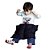 Mini Manta Ponderada (LAP PAD) - 1,2 KG - 45 cm x 35cm com peso, é indicado para Autismo e TDAH - Antialérgico - Lavável – Personalize a cor do tecido - Frete Grátis todo Brasil - Imagem 3