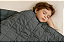 Manta Fria Ponderada – Tamanho G- 1,40M x 2,0M Artesanal (Lycra Suplex) para Autismo, TDAH e insônia - Frete Grátis todo Brasil - Antialérgico - Lavável - Personalizado com peso e cor tecido - Imagem 5