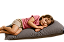 Capa de Lycra para Almofadão Sensorial  - 1,50 M X 1,20 M - (Sem enchimento) Transforme Momentos Agitados em Relaxamento Profundo! Para Autismo e TDAH, acalma e organizar comportamento - Antialérgico - Lavável - Cor Personalizada Frete Grátis todo Brasil - Imagem 1