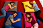 Capa de Lycra para Almofadão Sensorial - 1,0M X 0,75M - (Sem enchimento) Transforme Momentos Agitados em Relaxamento Profundo! Para Autismo e TDAH, acalma e organizar comportamento - Antialérgico - Lavável - Cor Personalizada Frete Grátis todo Brasil - Imagem 6