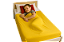 Lençol Sensorial Lycra GG – Tamanho 1,50m x 1,70m, para Autismo, TDAH e insônia - Frete Grátis todo Brasil - Antialérgico - Lavável - Personalizado com peso e cor tecido - Imagem 1