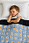 Cobertor Ponderado gravitacional – Tam P - 1,50 M x 1,40M com peso, 100% algodão (fresquinho) para Autismo, TDAH e insônia - Frete Grátis todo Brasil - Antialérgico - Lavável - Personalizado com peso e cor tecido - Imagem 12