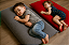 Capa de Lycra para Almofadão Sensorial - 0,8M X 0,8M - (Sem enchimento) Transforme Momentos Agitados em Relaxamento Profundo! Para Autismo e TDAH, acalma e organizar comportamento - Antialérgico - Lavável - Cor Personalizada Frete Grátis todo Brasil - Imagem 9