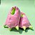 Pantufa Rosa de Garra 3D Monstros Porquinho - Imagem 6