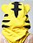 Tigre Amarelho Touca de Tigre Tigresa - Imagem 1