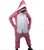 Bebê Tubarão Rosa Pijama Kigurumi Fantasia - Imagem 1