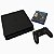 Ps4 Slim Sony Playstation 4 1TB Preto com 1 Controle + 1 Jogo, Perfeito! - Imagem 2