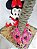 Chinelo Minnie cor-de-rosa - Correia fina - Imagem 2
