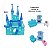 Brinquedo Frozen Castelo Musical e Livro Com 10 Miniaturas - Imagem 4