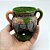 Decoração Camarão Aquário: Vaso Quebrado Com Musgo - Pequeno - Imagem 1