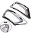 Moldura Farol Neblina Cromado Fiat Freemont Dodge Journey - Imagem 2