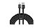 Cabo compatível iPhone Lightning Nylon Led  Baseus 3 Metros - Imagem 1