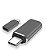 Adaptador Tipo C (femea )X Lightning  (macho) Celular - Imagem 1